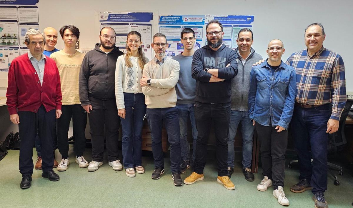 Miembros del grupo de investigación Aplicaciones de la Visión Artificial. | CÓRDOBA