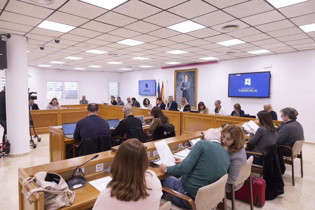 Pleno del Ayuntamiento de Torrevieja