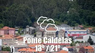 El tiempo en Ponte Caldelas: previsión meteorológica para hoy, lunes 12 de octubre