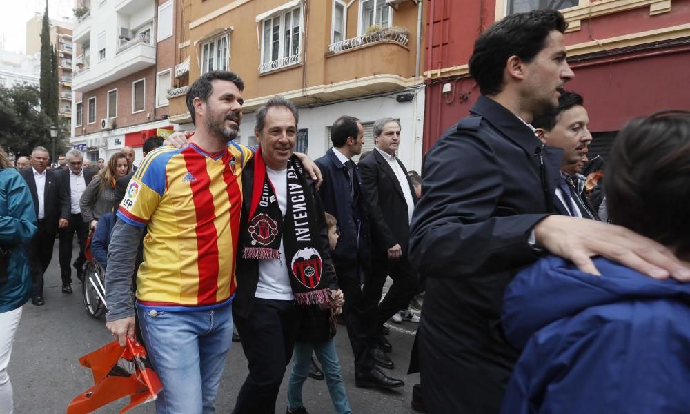 La afición en la celebración del Centenario