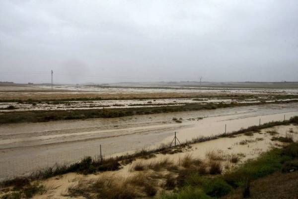 Fotogalería: Lluvias torrenciales en Aragón