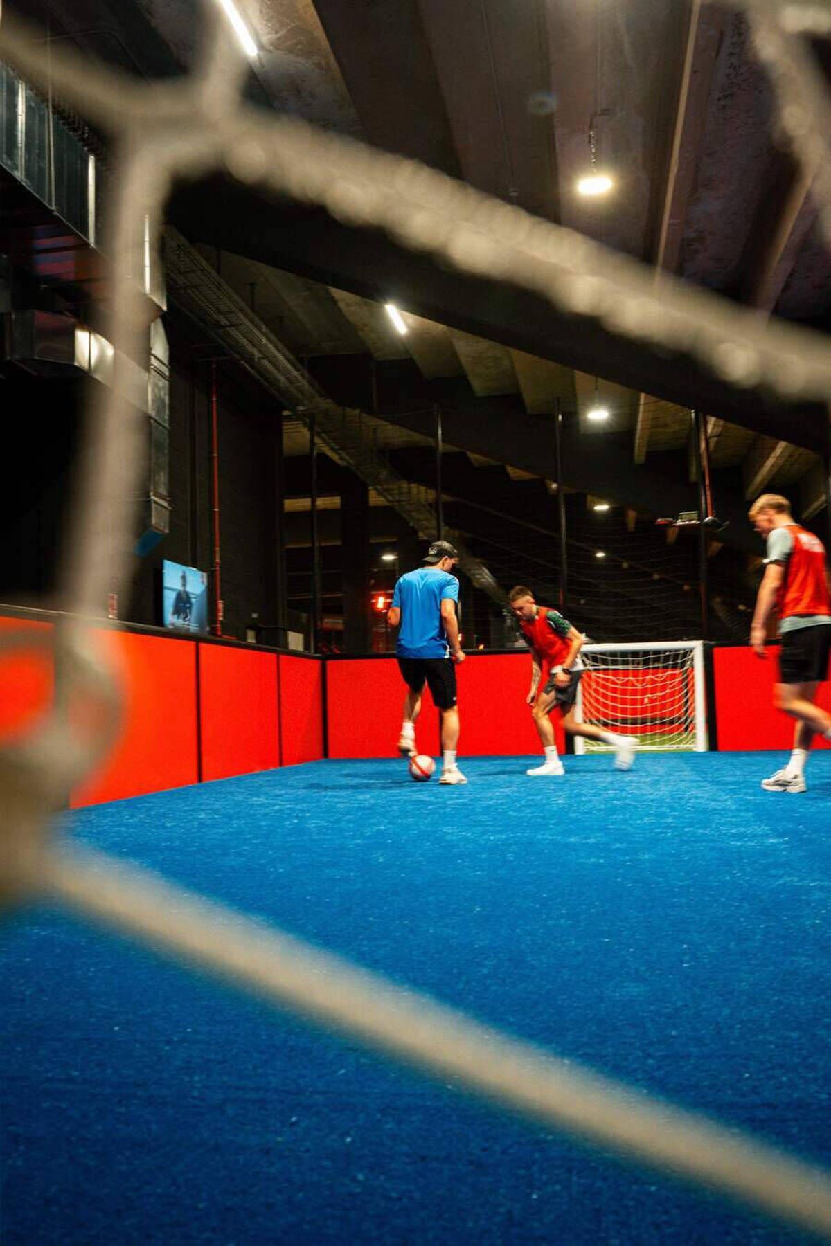 Las diferentes estaciones de juego del Mallorca Football Park.