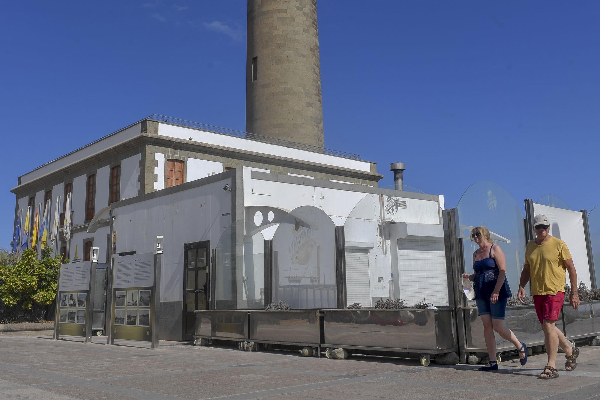 Adiós al bar del Faro de Maspalomas