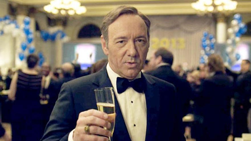 Los protagonistas de 'House of cards'.