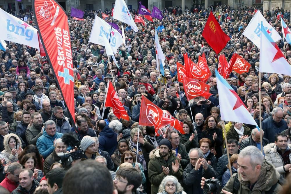 Clamor en Santiago contra los recortes en la sanidad pública gallega