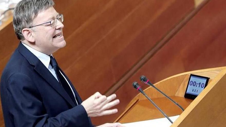 Puig anuncia &quot;un paso atrás&quot; de las diputaciones en favor de las comarcas