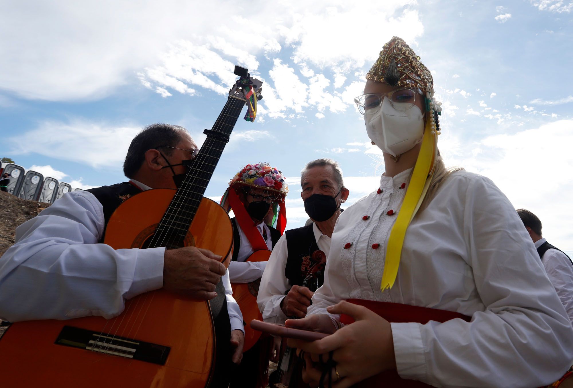 Las imágenes de la Fiesta Mayor de Verdiales de 2021