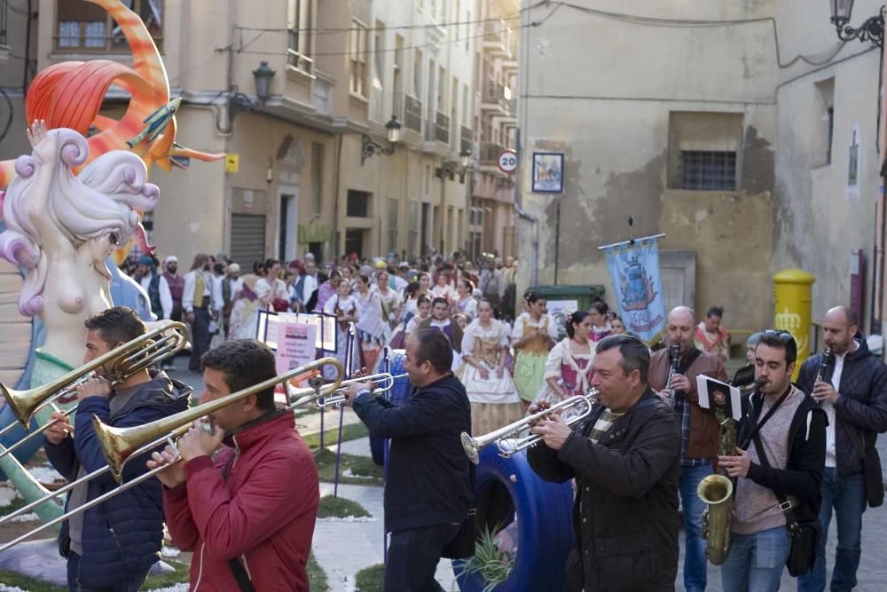 Visita oficial a las fallas de Xàtiva