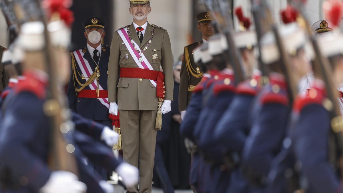 Felipe VI, presidiendo la reunión de la Real Orden de San Hermenegildo