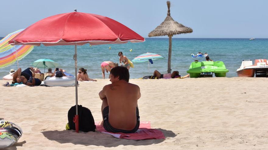 Abkühlung am Meer war dringend nötig im August auf Mallorca.