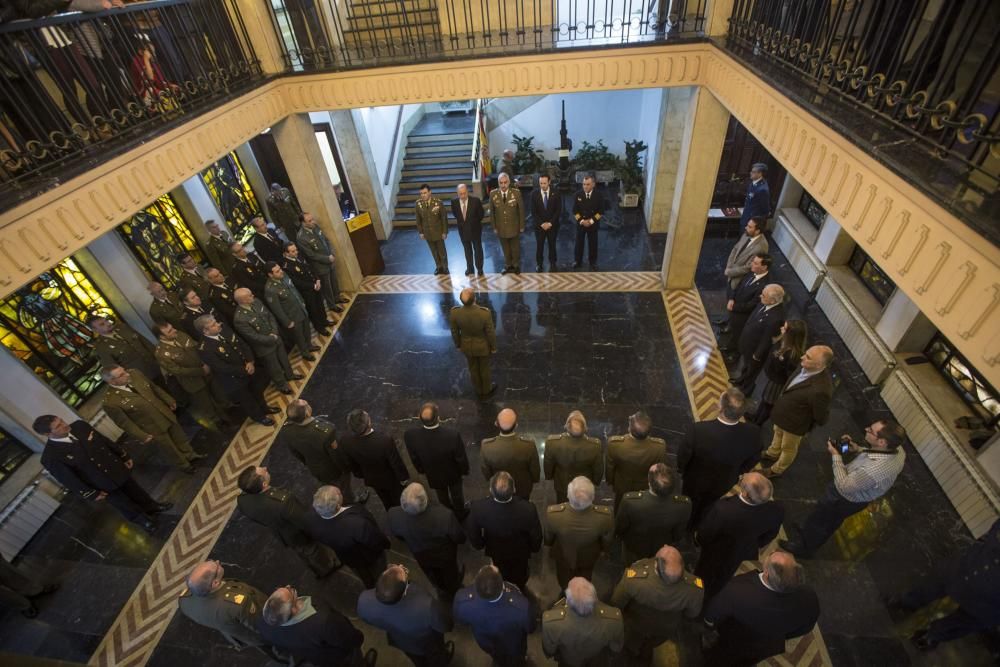 Conmemoración del XXII aniversario de la creación de la Delegación Militar de Oviedo