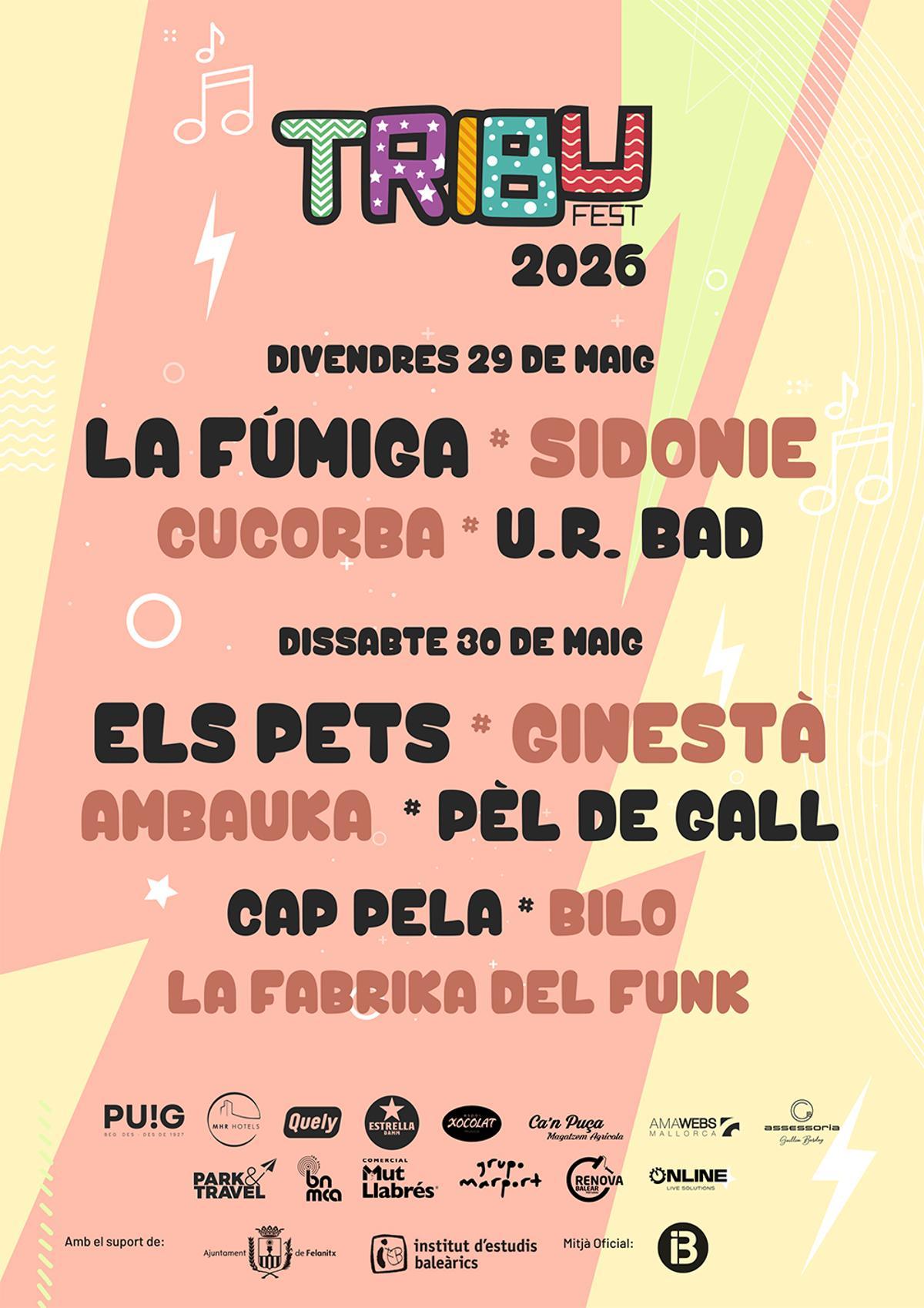 Cartel del TribuFest 2026