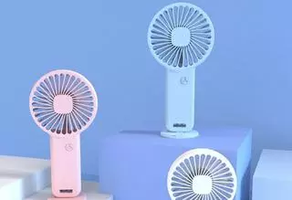El gadget ideal contra el calor es uno de estos ventiladores de mano