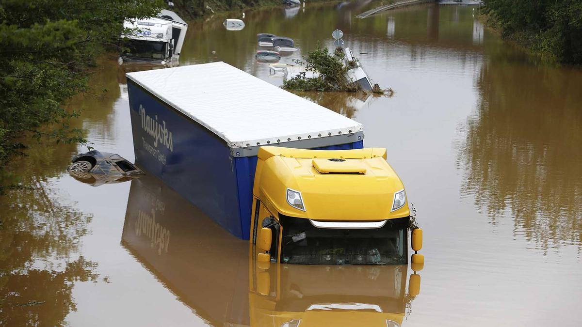 Aumentan las secuelas del temporal que azota el Centro de Europa