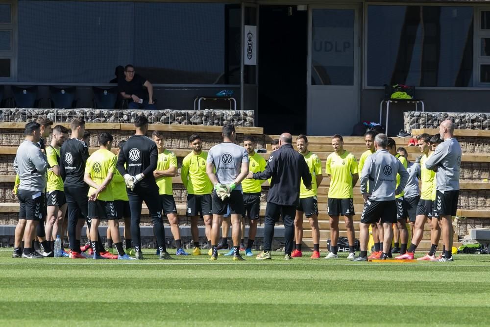 Entrenamiento de la UD Las Palmas