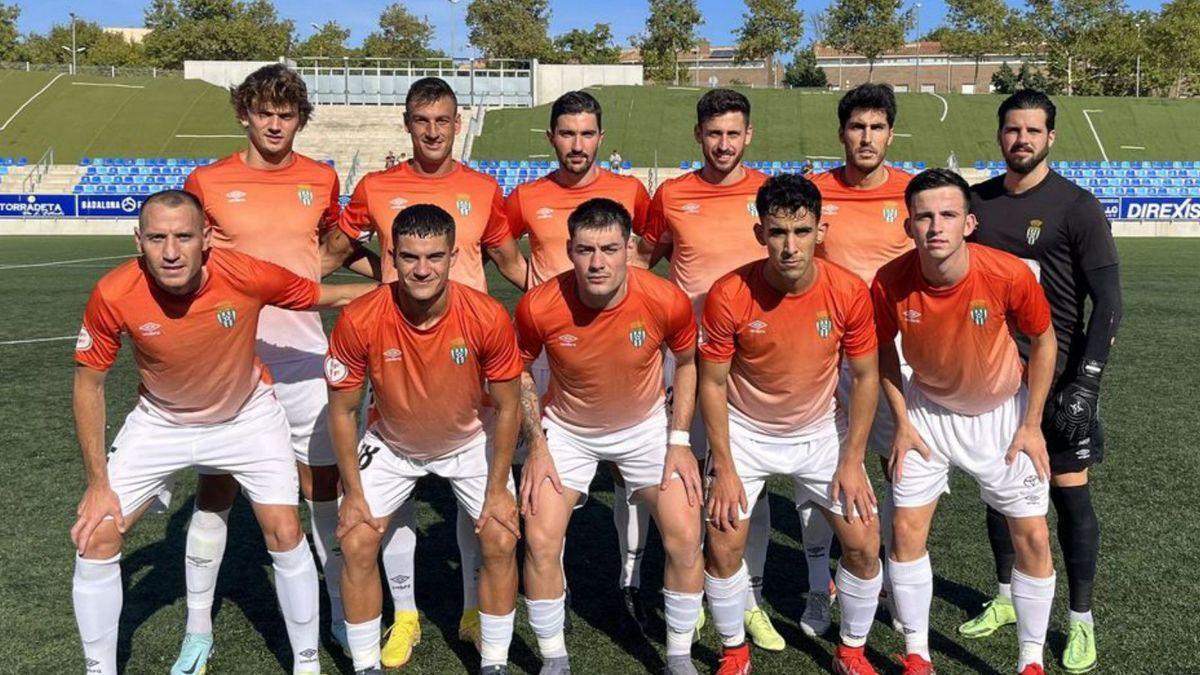 L’onze inicial del Peralada al camp del Badalona