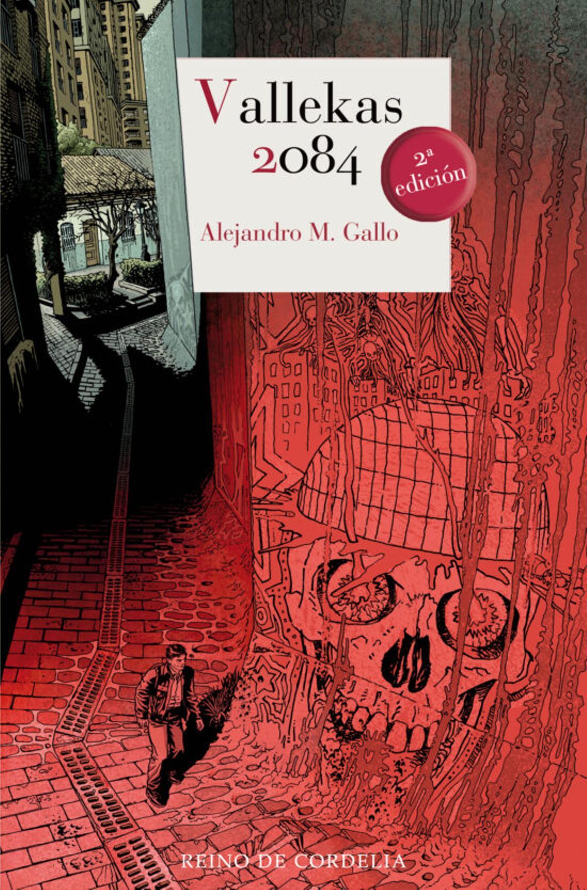 Portada de "Vallekas 2084", la última novela de Alejandro M. Gallo