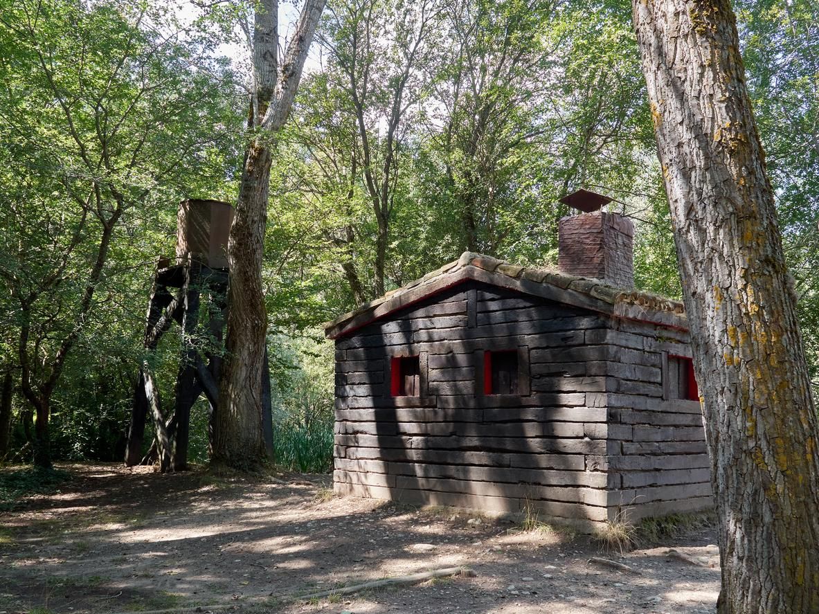 La sauna es el símbolo de la cultura finlandesa, y Madrid tiene la suya propia en este bosque