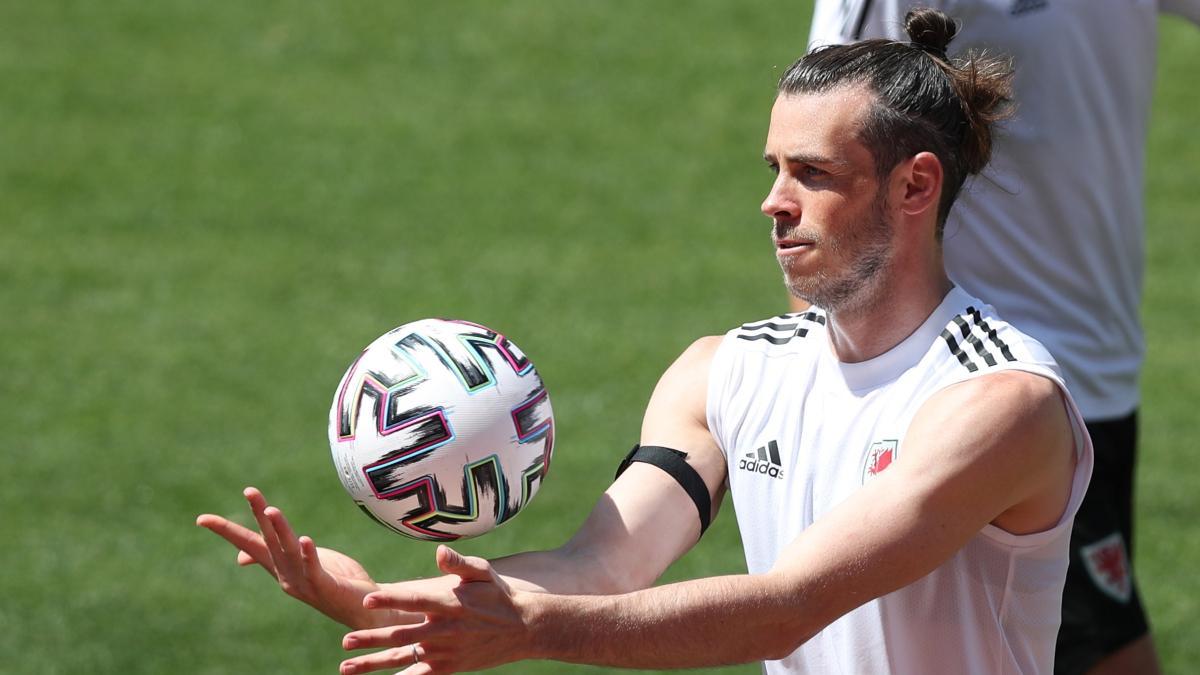 Gareth Bale con la selección de Gales