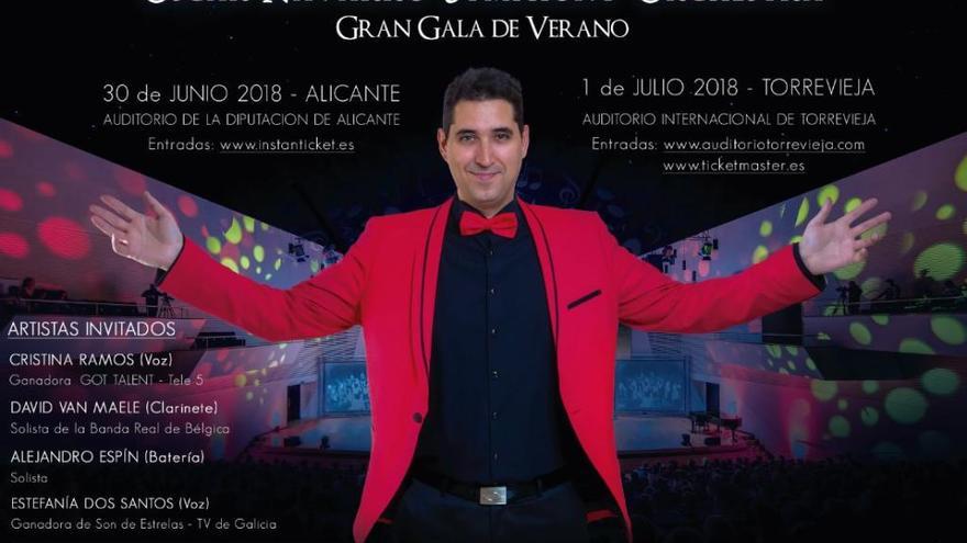 Concierto de verano en el Auditorio de Torrevieja el 1 de julio