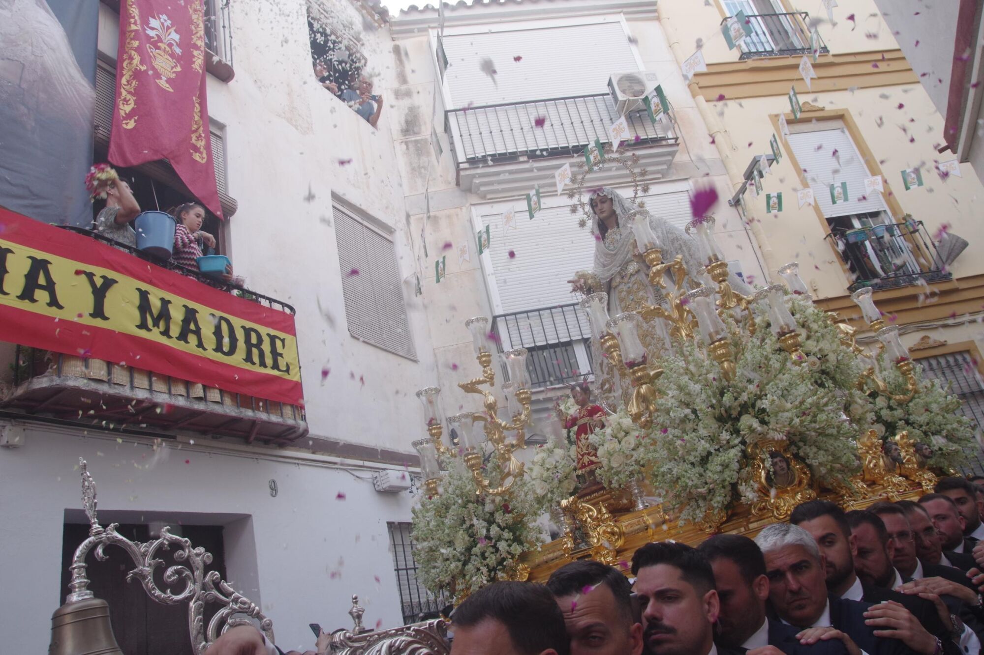Procesión de Pentecostés de la Virgen del Rocío por la Victoria, 2025