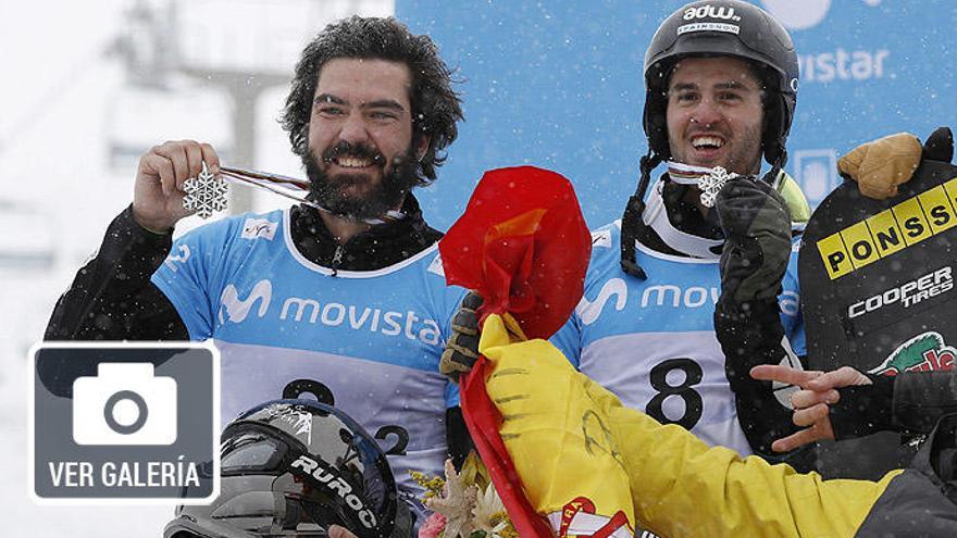 Eguibar y Hernández suman otra plata en Sierra Nevada