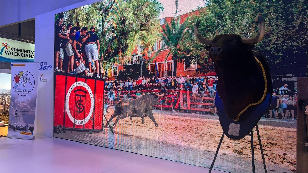 Los directivos de la Federació de Penyes Taurines han realizado la presentación en Fitur.