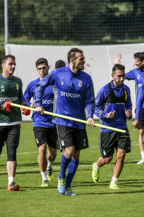 Entrenamiento del Real Oviedo