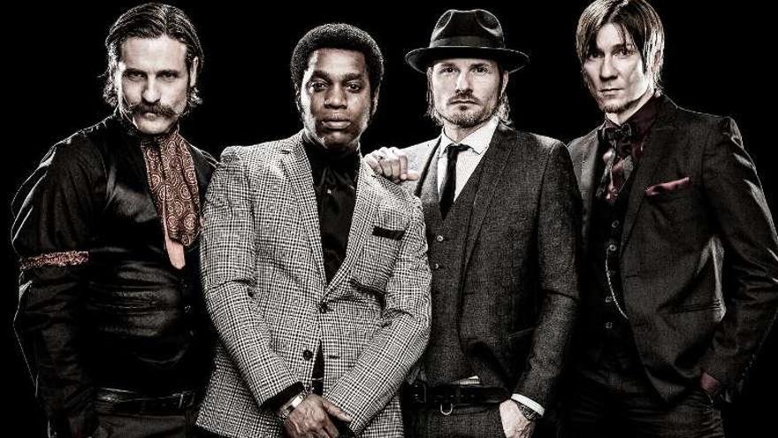 Vintage Trouble y Novedades Carminha ponen música a las Fiestas del Apóstol