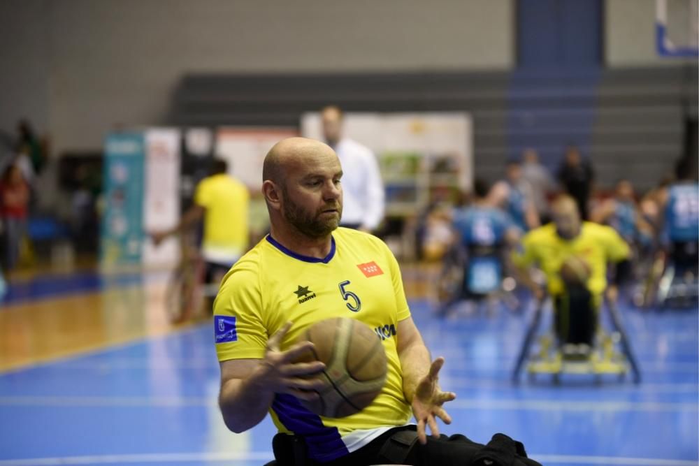 Baloncesto sobre ruedas en el Príncipe de Asturias