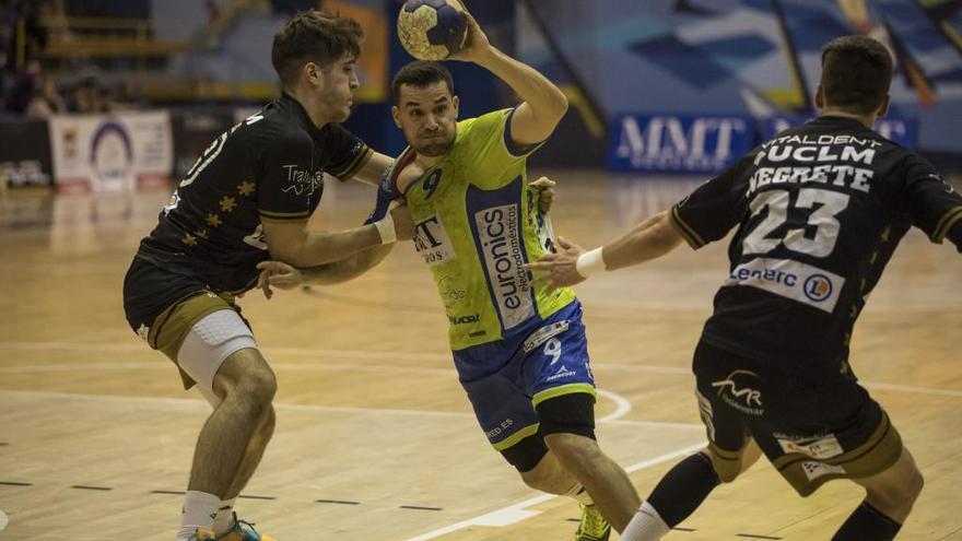 Un partido del Balonmano Zamora.