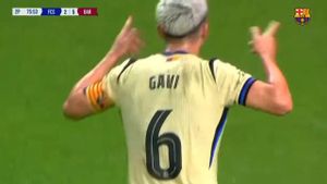 FC Barcelona - FC Seoul : El gol de Gavi