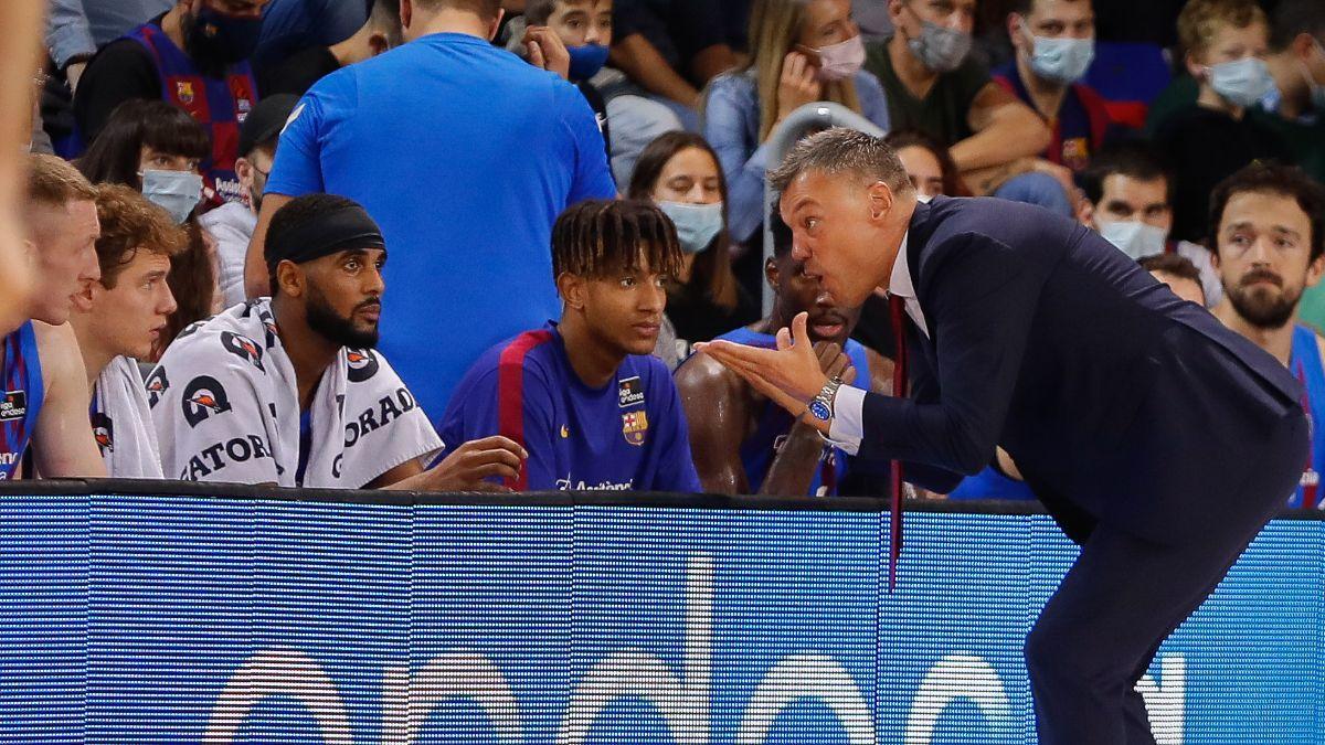Jasikevicius hizo debutar a Michael Caicedo en el primer equipo del Barça