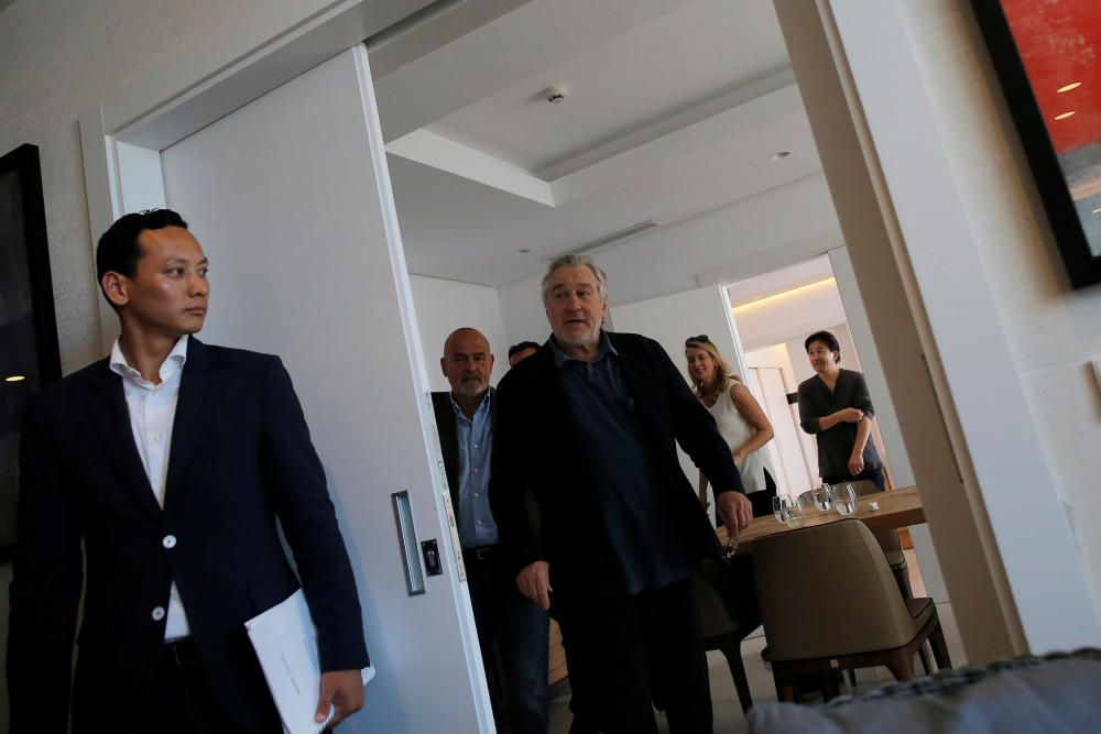 Robert de Niro, en Marbella para inaugurar el Hotel Nobu.