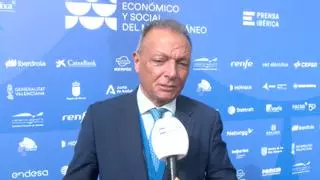 Salvador Navarro, presidente CEV: "Este foro es de gran importancia para la economía no solo de la Comunidad Valenciana, sino también del país"