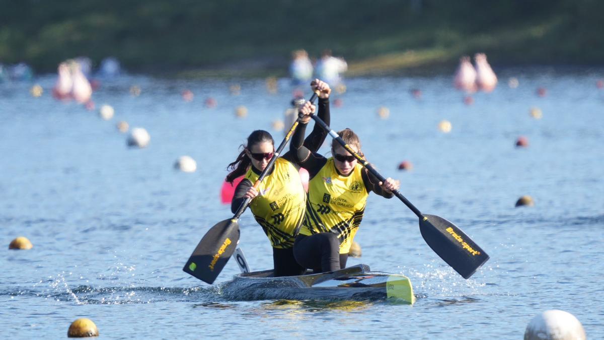 Valeria Oliveira y Alba Rodríguez.