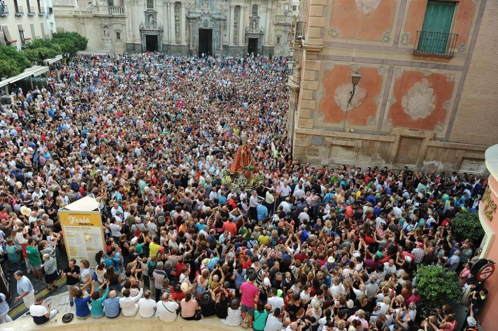 Romería de la Virgen de la Fuensanta: Salida de la