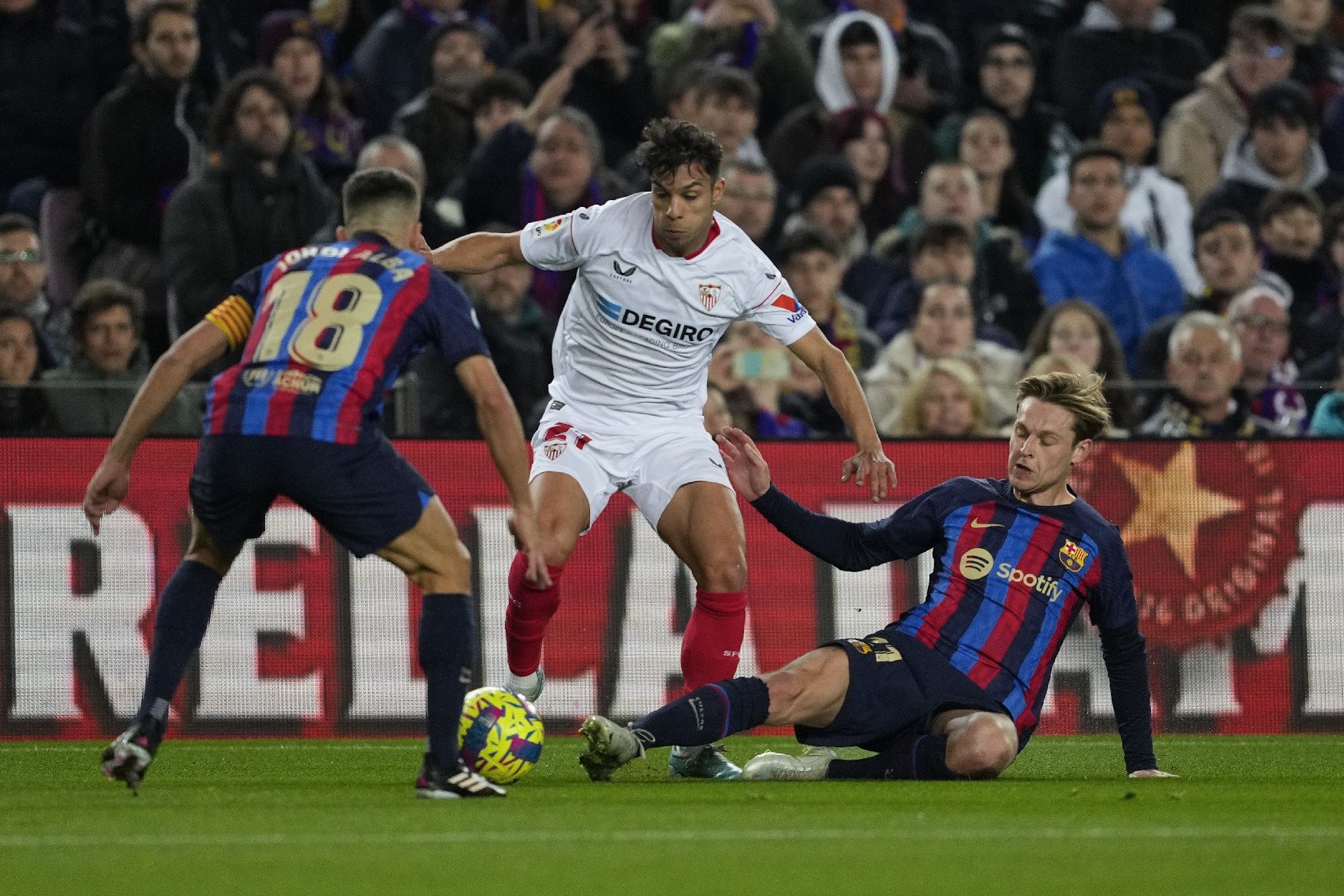 Totes les imatges del partit del Barça - Sevilla