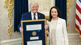 DIRECTO TRUMP | Machado entrega la medalla del Nobel de la Paz a Trump