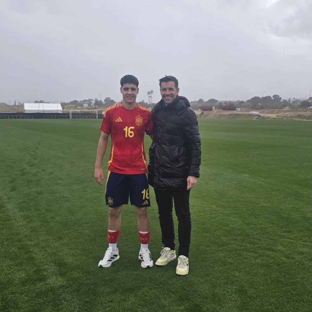 David Albelda Fernández con David Albelda Aliqués