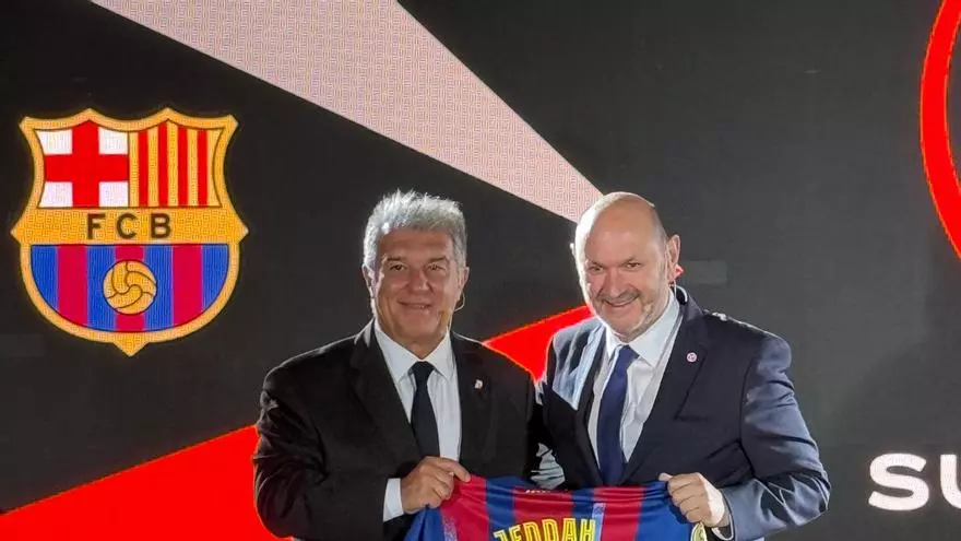 El Barça ratifica su compromiso con la Supercopa ante Louzán: "Queremos revivir lo que vivimos el año pasado"