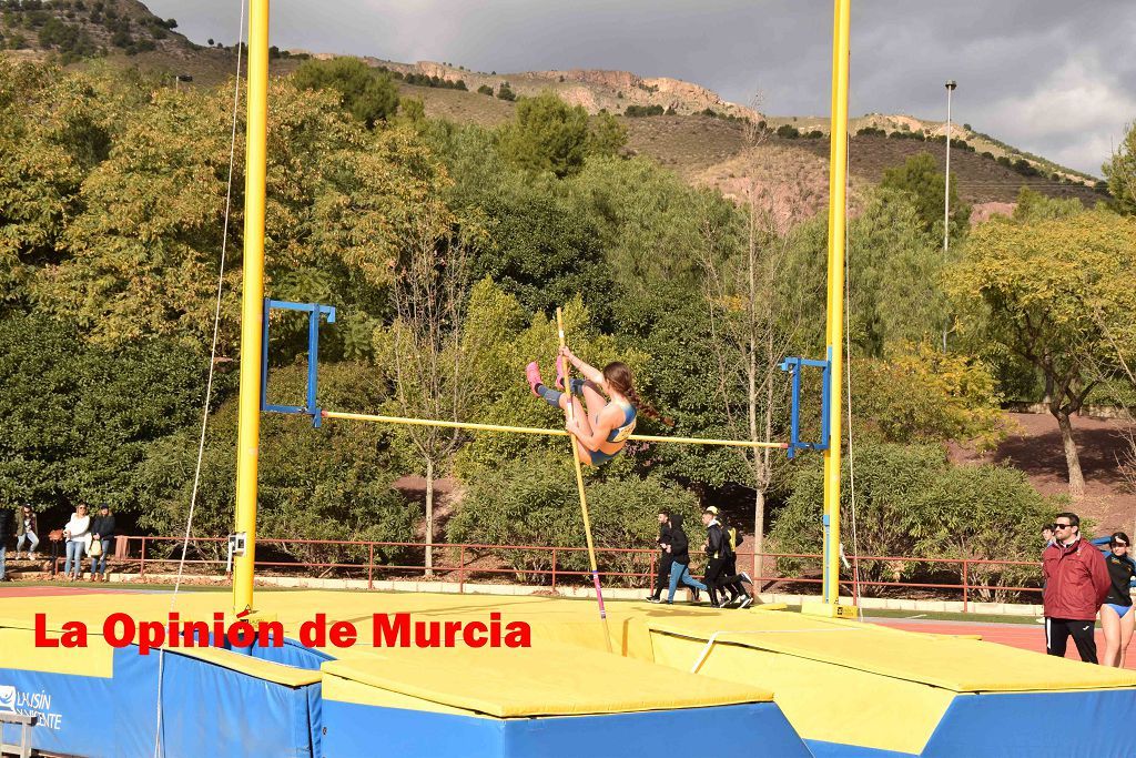 Regional absoluto y sub-23 de atletismo en Lorca (I)