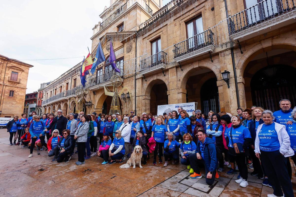 EN IMÁGENES: Marcha contra la violencia de género en Oviedo