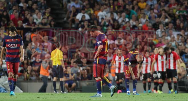 Supercopa de España FC Barcelona 1- Athletc de Bilbao 1