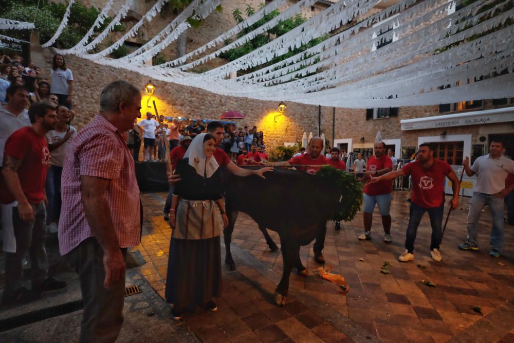 Stierlauf light: So lief der Correbou in Fornalutx ab