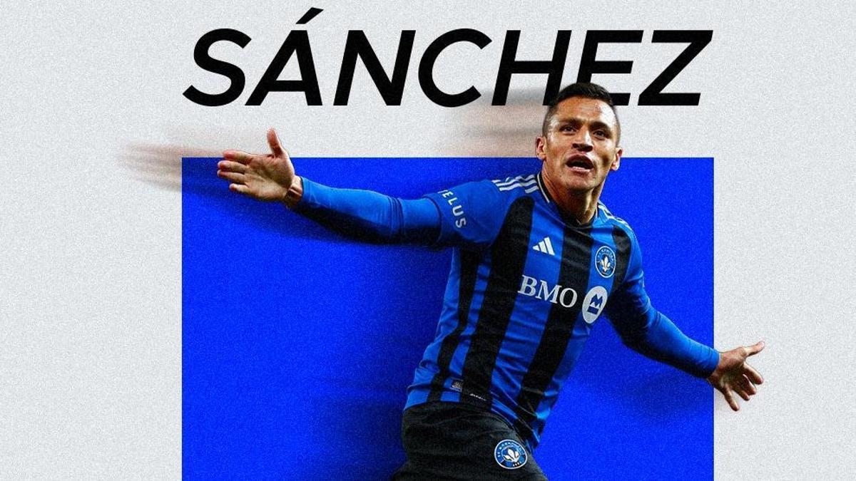 Alexis Sánchez ficha por el Montréal de la MLS