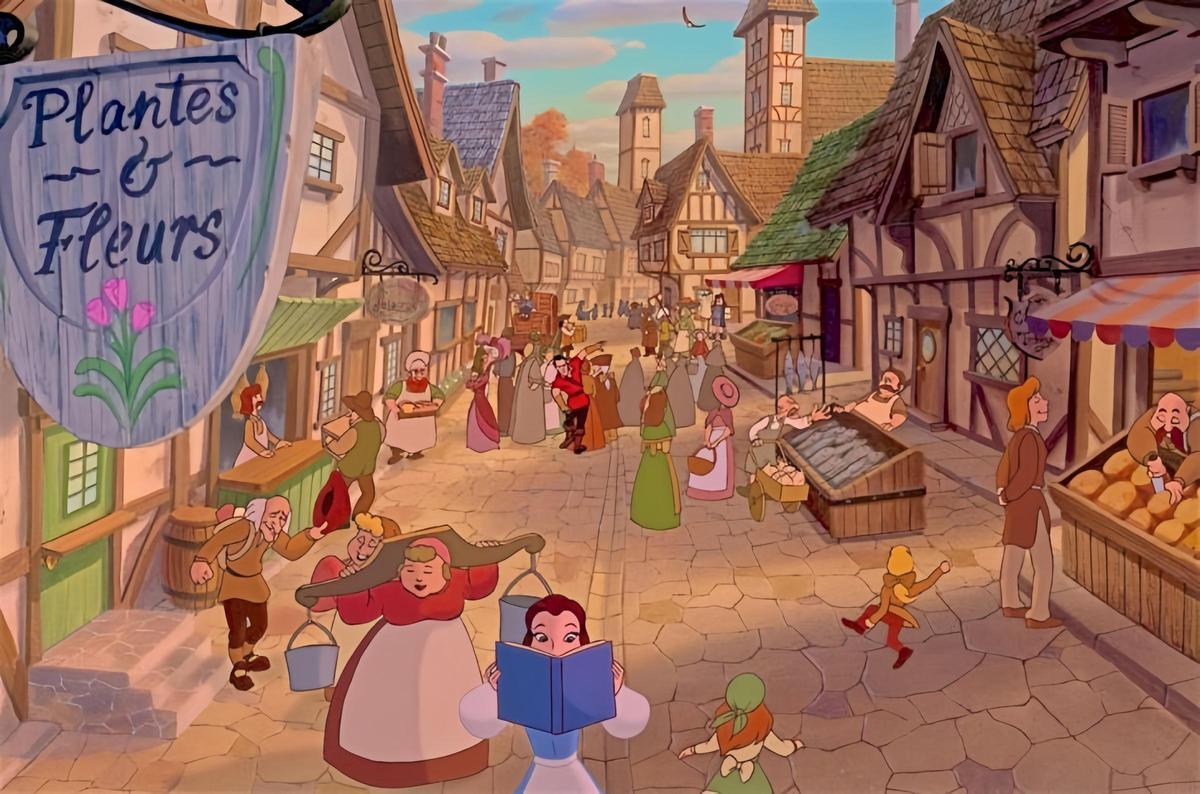 Muchos visitantes aseguran que caminar por sus calles es como atravesar el pueblo inicial donde Bella canta 'Bonjour' mientras recorre la plaza.