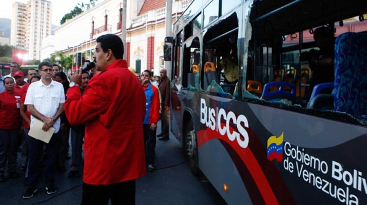 Nicolás Maduro amenaça d’expulsar la CNN i diu no admetre amenaces de Washington