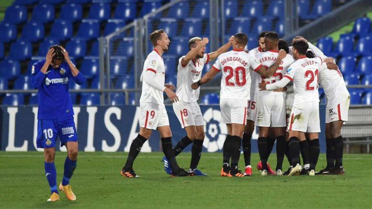 Con dos victorias consecutivas, el Sevilla lidera LaLiga gracias al diferencial de goles