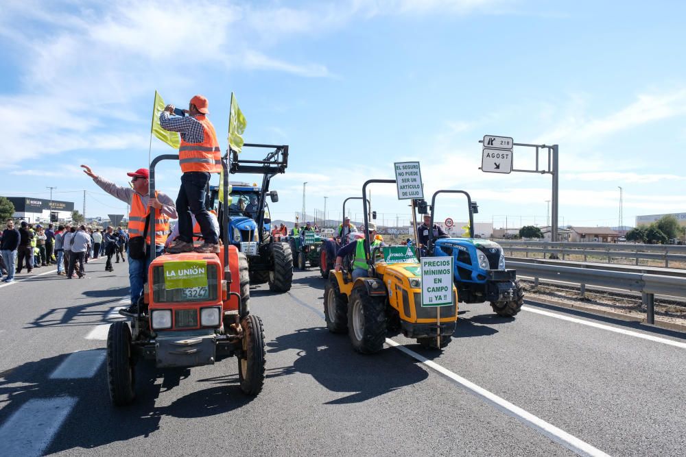 Tractorada en defensa del campo alicantino